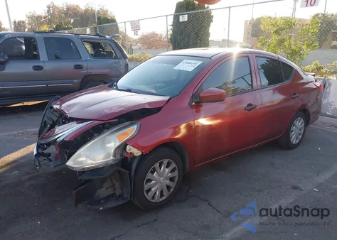 2016 Nissan Versa 1.6 S+ из США, поврежденный, VIN 3N1CN7AP3GL814873